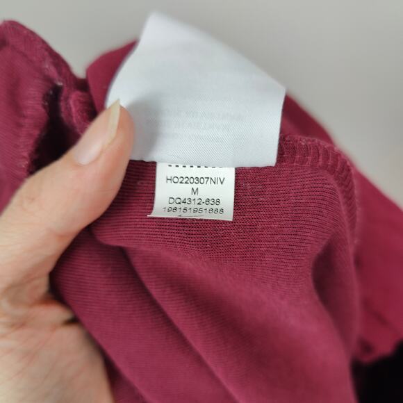 Nike Sportswear Tech Fleece Joggers Mens Medium Red Tapered Sweatpants - Picture 9 of 10